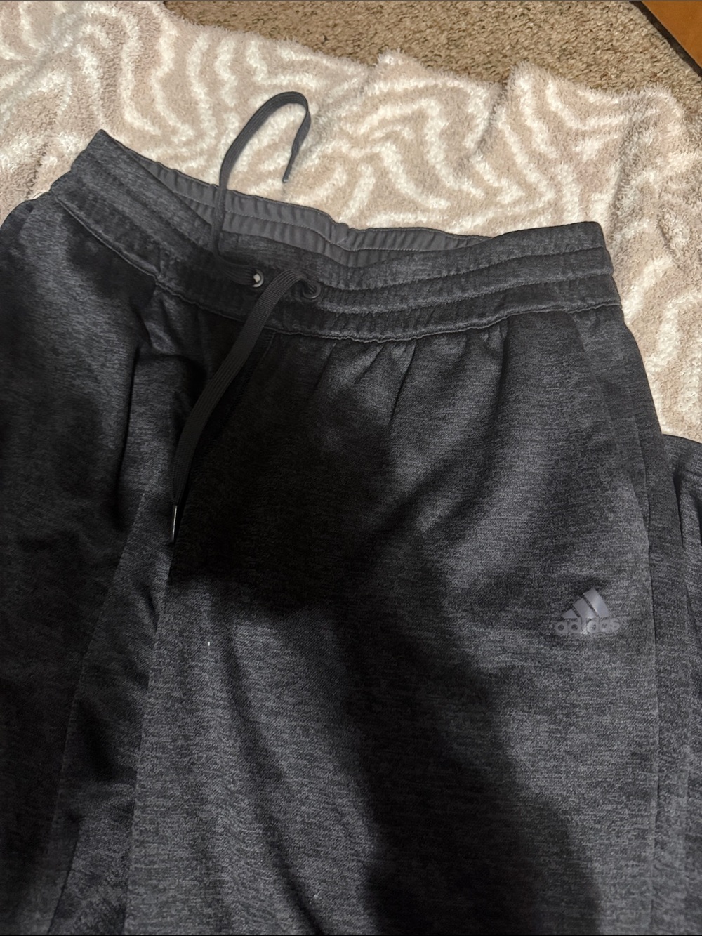 Adidas womens Gray Athletic Jogger Pants